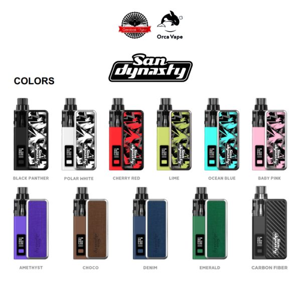 小海豚Orca Vape San Dynasty Pod Kit 30W